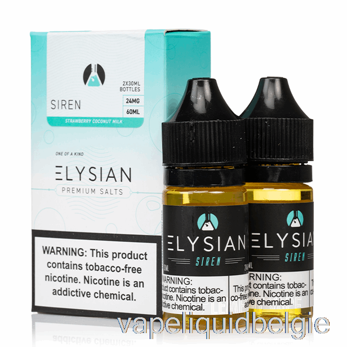 Vape België Sirene - Elysian Salts E-liquid - 60ml 12mg